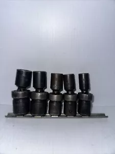 Juego de enchufes de impacto giratorios SAE de 6 puntos con unidad de 1/2" Snap On 5 piezas 1/2-3/4" - Imagen 1 de 7