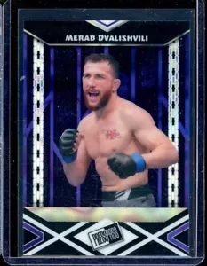 2024 Leaf Collective Proof Press Pass Lava Purple Merab Dvalishvili (1/1) - Picture 1 of 2