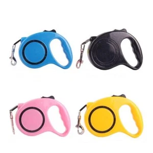 Retractable Dog Pet Leash Rope Lead Heavy Duty (10 ft / 16.5 ft) - Picture 1 of 7