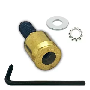 Latón - Real Bullet Shell 45 AUTO Guardabarros Asiento Pernos Kit para 96-23 Harley - Imagen 1 de 3