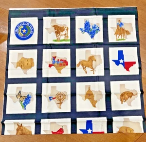Moda Fabrics "Deep In the Heart of Texas" Quilting 100 % Cotton Fabric Panel - Picture 1 of 11