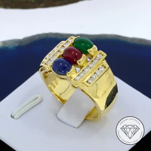 Wert 3.300,- Brillant Edelstein Ring 750 / 18 Karat Gelb Gold xxyy - Bild 1 von 4