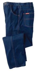 G & K Herren Relaxed Fit 50 x 32 Denim Blau Jeans Traditional Style 5 Pocket Neu - Bild 1 von 3