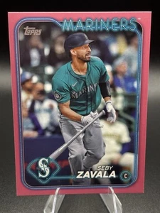 Serie Actualización Topps 2024 Seby Zavala #us180/50 Día de la Madre Rosa - Imagen 1 de 3