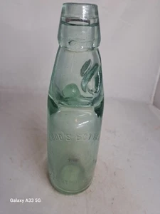 Rare 8oz Embossed 'Codd's Bottle' Victorian Codd Bottle c1880's - Picture 1 of 10