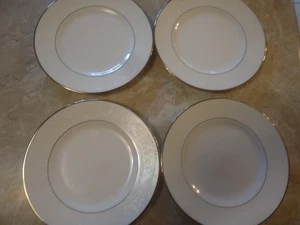 4er Set Baron's Court 8 1/8" Salatteller von Waterford Kristall Original Etiketten - Bild 1 von 4
