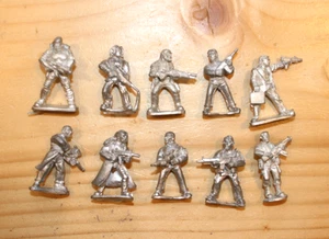 WARGAMES FOUNDRY STREET VIOLENCE 28mm SCI FI MALES Metal x 10 - Picture 1 of 2