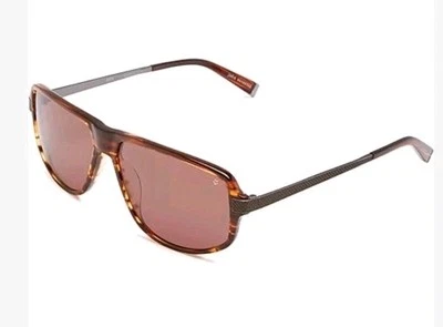 Gafas de sol John Varvatos JV780 marrón tortuga aviador para hombre 59-14-140 Foto 1 de 4
