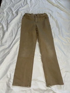 boys cat and jack Kids jeans Khaki size 12 - Picture 1 of 3