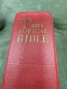 Nave's Topical Bible Hardcover 1979 | Digest of the Holy Scriptures | VTG USA - Picture 1 of 12