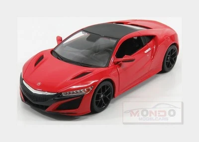 1:24 Maisto Acura Nsx 2017 Red MI31234R Modellino - Immagine 1 di 2