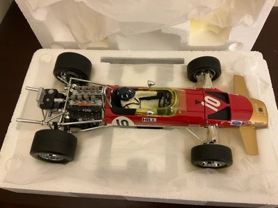 1/18 Exoto 1968 Gold Leaf Lotus 49 High Wing Graham Hill #10 WDC GPC97007 NIB - Image 1 of 4