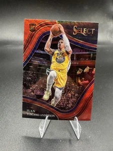 2021-22 Panini Select - Juan Toscano-Anderson Courtside Red Wave Prizm RC - 286 - Foto 1 di 2