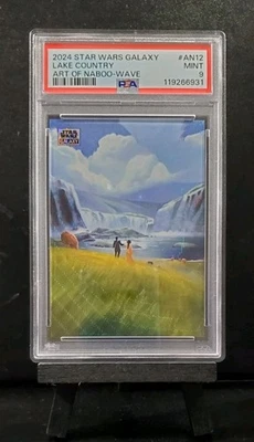 2024 Star Wars Galaxy Lake Country Art Of Naboo #AN-12 Wave 29/99 PSA 9 MINT - Image 1 of 3