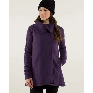 Giacca Lululemon Gratitude wrap viola taglia 10 - Foto 1 di 9