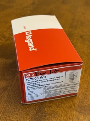 Unidad de sala de intercomunicación de transmisión Legrand On-Q IC7000-WH Foto 1 de 3