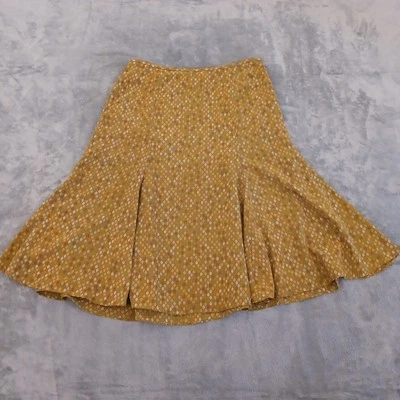 Юбка Jones Wear размер 8 зеленая геометрическая миди с подкладкой для трубы - Изображение 1 из 4