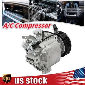 A/C Compressor For Mitsubishi 2008-2017 Lancer Outlander 2009-2019 OEM QS90 NEW - Bild 1 von 13