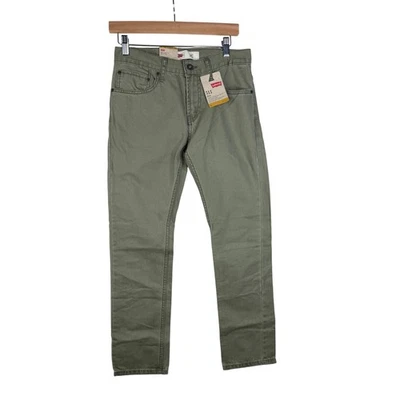 Nuevo Pantalón Levi's 511 Slim Fit Niño Talla 16 (28x28) Verde Foto 1 de 4