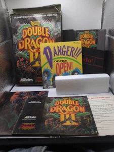 VERY CLEAN BOX CIB Double Dragon III 3 The Sacred Stones *CIB Plus* nintendo NES - Picture 1 of 20