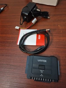 Unitek USB 3.0 to IDE and SATA Converter External Hard - Picture 1 of 13