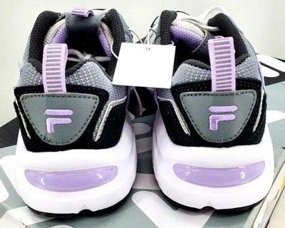 FILA 6 Sneakers Women's Envizion Athletic Purple Activewear Leather Tennis Shoes - Image 1 of 4