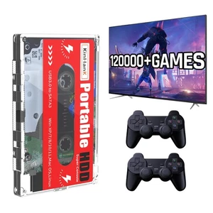 2T HDD Portable External Game Hard Drive Built-in 120,000+ Games, Batocera 33... - Picture 1 of 8