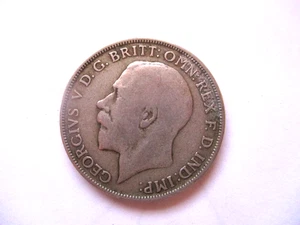 1920 GEORGE V SILBER ZWEI SCHILLING MÜNZE - Bild 1 von 3