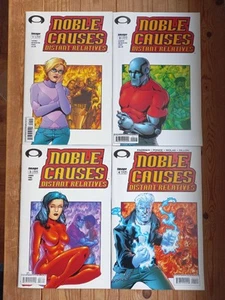 NOBLE CAUSES: DISTANT RELATIVES #1-4 (Faerber) Image 2003 Complete Set VFN - Picture 1 of 1