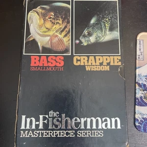 The In-Fisherman 5 Book Set 1990 Crappie Bass Walleye Pike Masterpiece Series - Picture 1 of 9