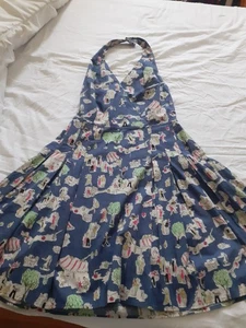 BODEN HALTERNECK DRESS sz 14 - Picture 1 of 5