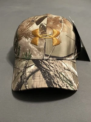 Gorra de béisbol Under Armour Heatgear 2011 camuflada 1221109-340 para hombre MD/LG Realtree nueva con etiquetas Foto 1 de 4