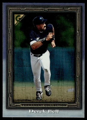1998 Topps Gallery Permanent Collection Derek Bell Houston Astros #28 - Image 1 of 2