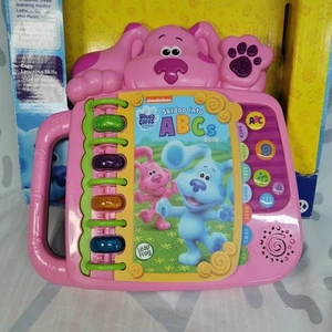 Leapfrong Blue's Clues and You! Skidoo into ABCs Book Tested Working - Imagen 1 de 7