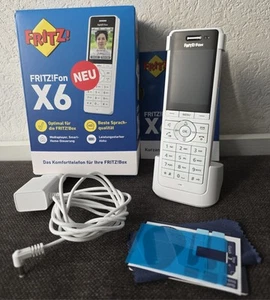AVM FRITZ!Fon X6 weiß Schnurloses Telefon 1 Mobilteil DECT - Photo 1/2