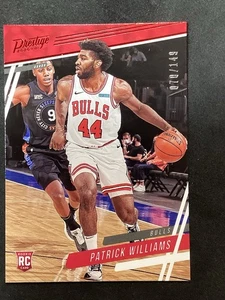 2020-21  Prestige Red / 70/149  ColorMatch Patrick Williams #57  Bulls RC - Picture 1 of 6