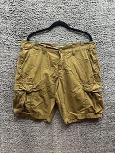 Napapijri Khaki Noto Bermuda Cargo Shorts Lightweight Mens Size 36 - Picture 1 of 12