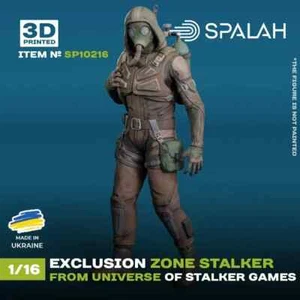 Game Stalker Figure 1:16 STALKER Game (11.5 cm) Zona 3d Pripyat Chernobyl Model - Picture 1 of 6