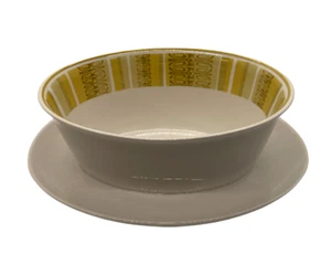 Franciscan White Stoneware Antigua Gravy Boat w/ Att Drip/Underplate  RARE - Picture 1 of 4