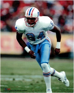 Haywood Jeffires - Houston Oilers - Foto calcio 8x10 con licenza - Foto 1 di 1
