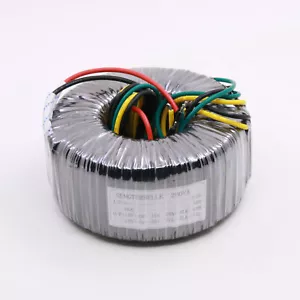 200 W Dual 28 V+ Doppio trasformatore toroidale HiFi 200 VA potenza audio rame puro - Foto 1 di 3