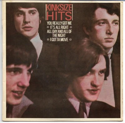 The Kinks - Kinksize Hits - Rare original 1965 New Zealand 4rk vinyl 7" EP - Image 1 of 4