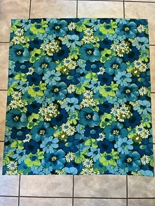 Vintage Flower Power Stoff | House 'N Home Stoffe & Vorhänge Inc. 50" x 44" - Bild 1 von 7