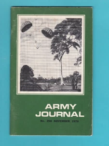 #D302. AUSTRALIAN ARMY JOURNAL BOOKLET - NOVEMBER 1970 - Picture 1 of 1