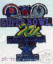 Super Bowl 12 XII Champions Medium Pin Dallas Cowboys vs Denver Broncos PDM