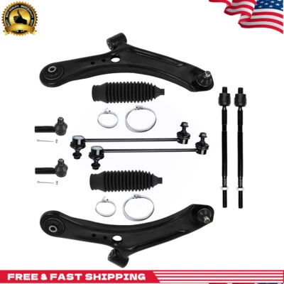 10x Front Lower Control Arm Ball Joint Tie Rod End For 2007-2012 2013 Suzuki SX4 - Image 1 of 4