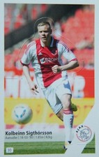 Plus 2011/2012 Panini Like sticker 30 Kolbeinn Sigthorsson Ajax Amsterdam