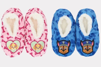 Paw Patrol Hausschuhe Pantoffel Puschen Chase Größe: 23-25 26-28 29-31 32-34