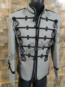 Napoleonic German Attila Military Officers Hussars Tunic Jacket in all sizes