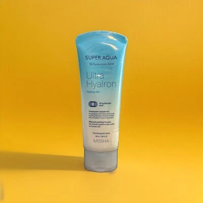 Gel descascante Missha Super Aqua Ultra Hyalron fl. 3,38 Oz 100 ml - Imagem 1 de 3
